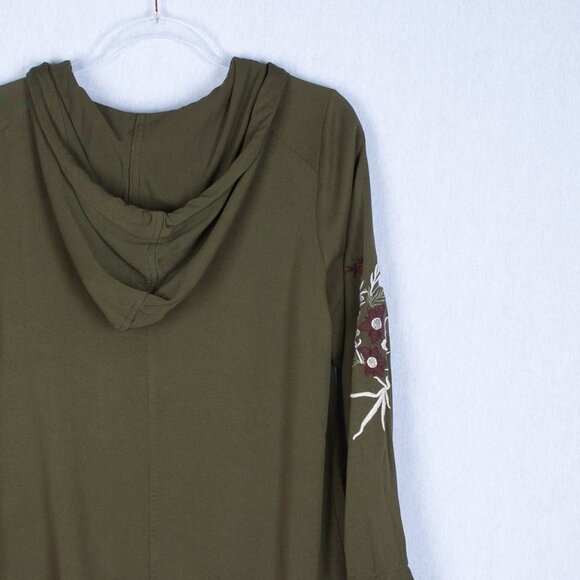 Blue Rain Green Military Utility Jacket Size Small - Picture 9 of 9